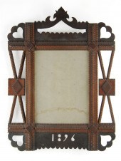 TRAMP ART FRAMEWith typical tr