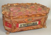 TRAMP ART STYLE DRESSER BOX OF
