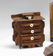     	Tramp miniature chest of