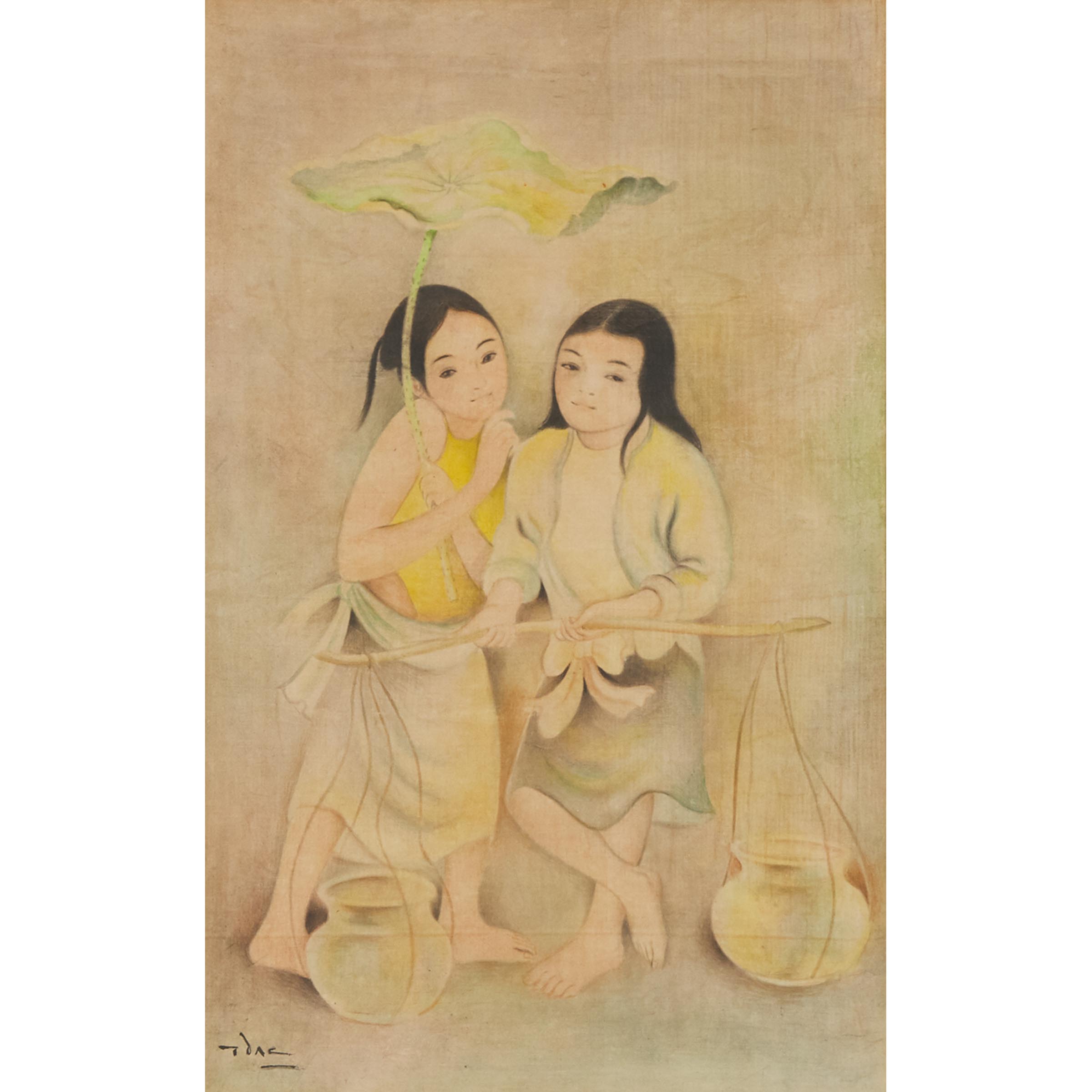 Tran Dac (1922–1980), Young Girls