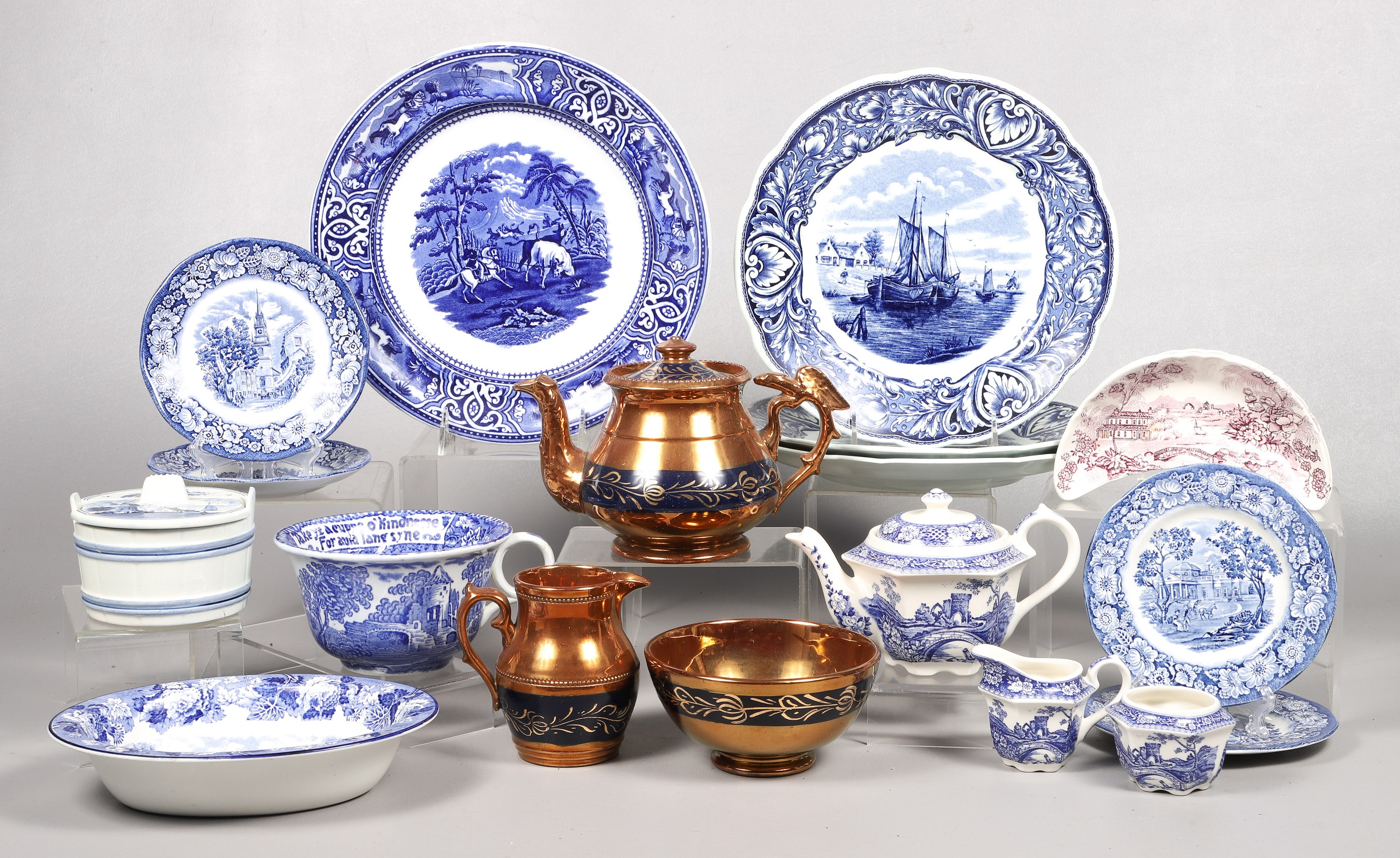 Transferware and lustreware