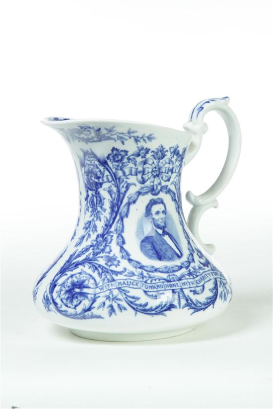 TRANSFERWARE PITCHER.  England 