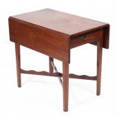 TRANSITIONAL CHIPPENDALE PEMBR