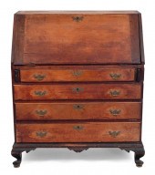 TRANSITIONAL CHIPPENDALE SLANT