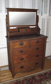 TRANSITIONAL GOLDEN OAK DRESSE