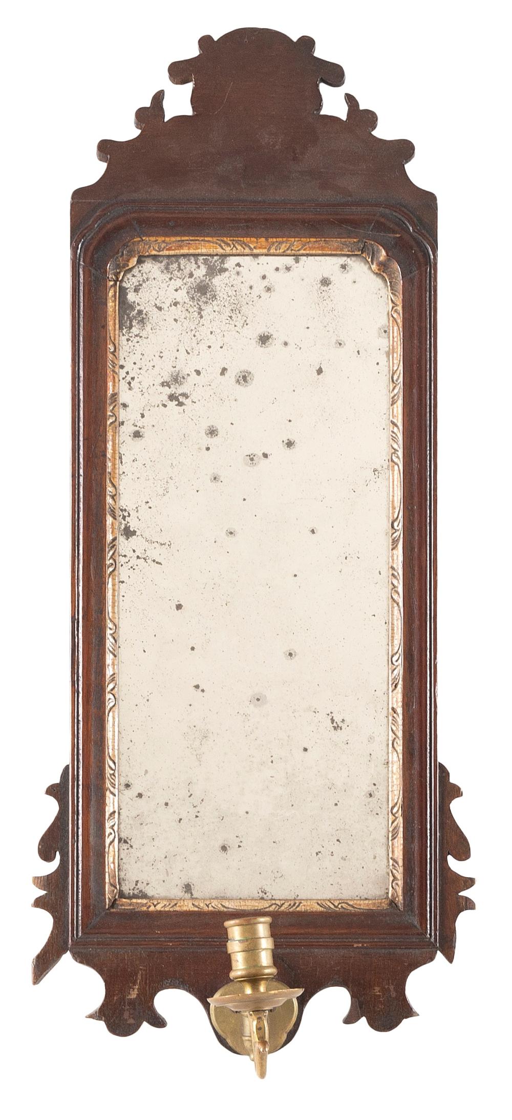 TRANSITIONAL QUEEN ANNE MIRROR