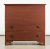 TRANSITIONAL TWO-DRAWER BLANKE