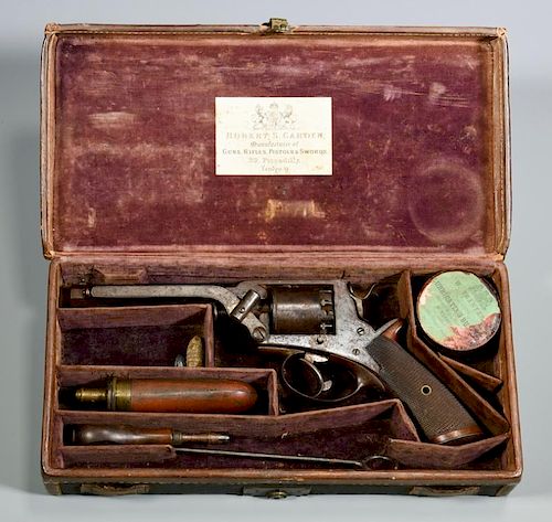 TRANTER REVOLVER, SIDE ARM OF LT.