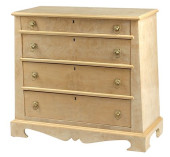 TRAPEZOID-SHAPED BURLWOOD CHES