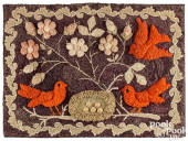 TRAPUNTO HOOKED RUG<br>America