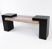 TRAVERTINE FLOATING CONSOLE TA