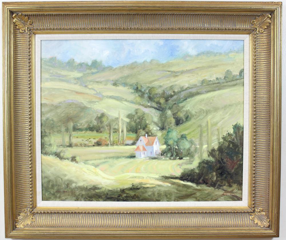 TRAVIS CROWTHER OIL ON CANVASTRAVIS