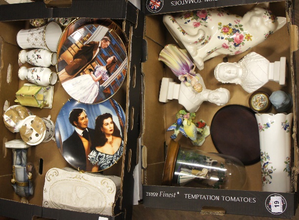 Tray comprising a Franklin Mint