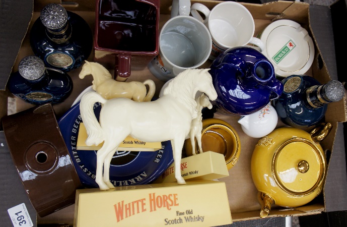 Tray comprising Chivas Brothers