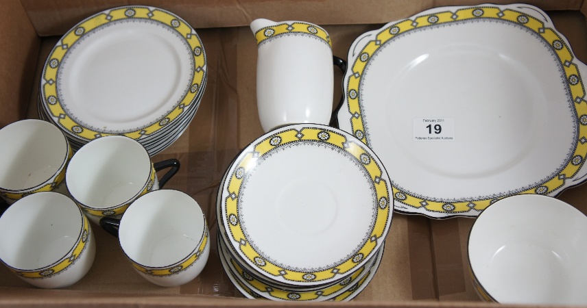 Tray comprising Foley China Part