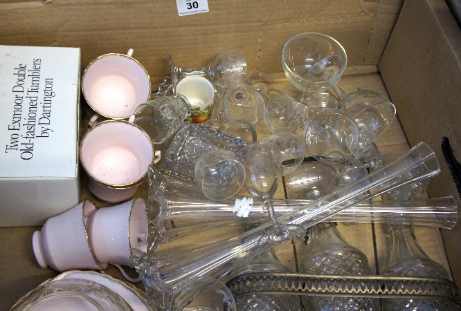 Tray comprising Royal Vale Pink and