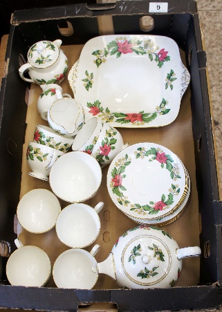 Tray comprising Wedgwood Star