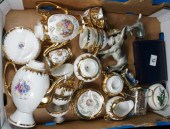 Tray lot comprising German Por