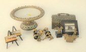TRAY LOT HAVING FIVE BRONZE FI