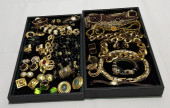 TRAY LOT LADIES COSTUME JEWELR
