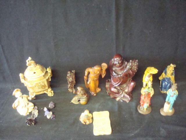 Tray Lot of Asian Decorative