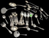 TRAY LOT OF MISCELLANEOUS SILV