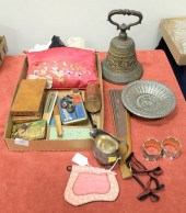 TRAY LOT OF VARIOUS SMALLS, PE