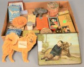 TRAY LOT WITH ADVERTISING AND