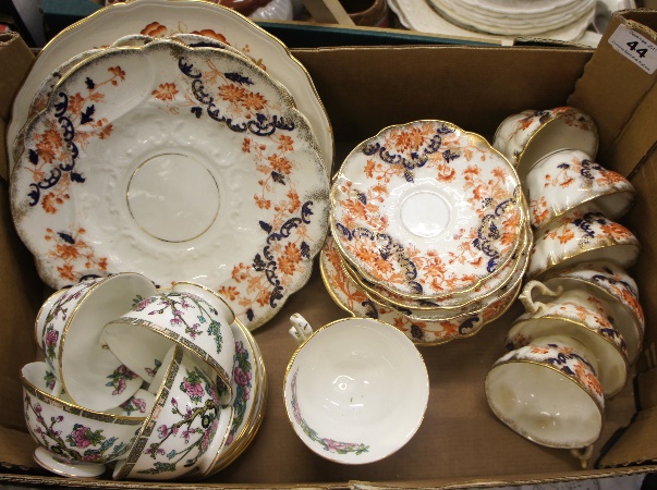 Tray of Gold Lustre Tea Service