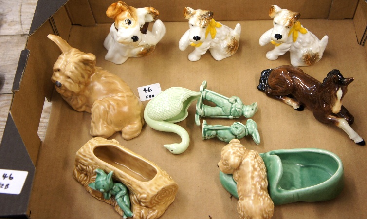 Tray of Mixed Sylvac pieces