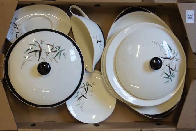 Tray of Royal Doulton Bamboo
