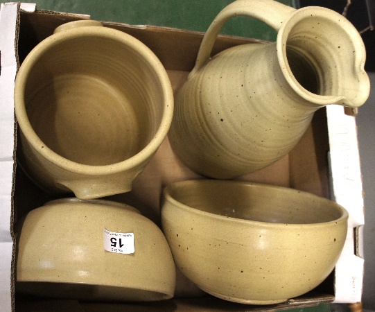 Tray of Russell Collins Stoneware
