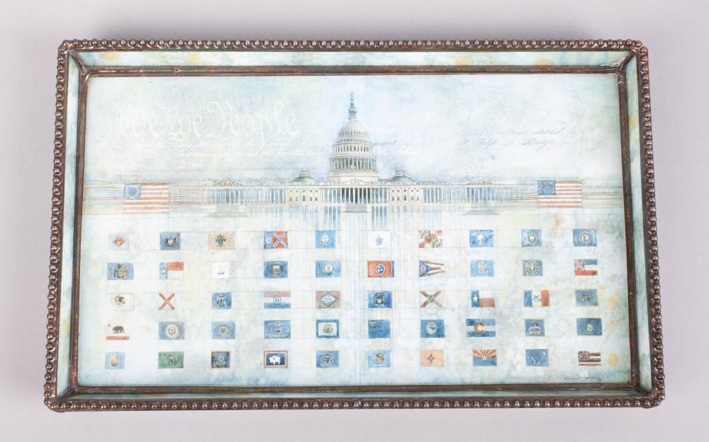 TRAY OF U.S. CAPITOL BUILDING AND