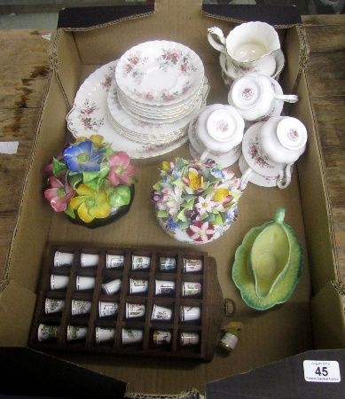 Tray to include Royal Albert