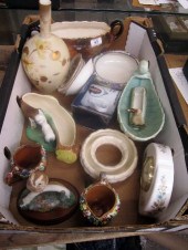 Tray to include Vases Hornsea