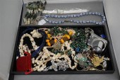 TRAY WITH COSTUME JEWELRYTray