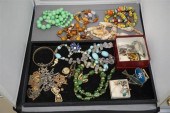 TRAY WITH COSTUME JEWELRYTray