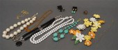 TRAY WITH COSTUME JEWELRYTray