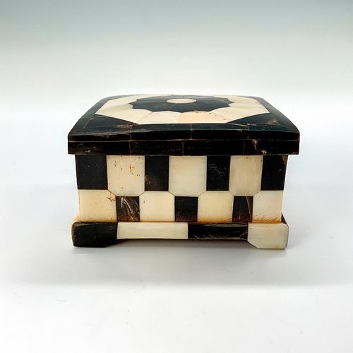 TREASURE BOX, BLACK AND WHITE