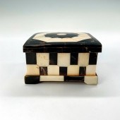 TREASURE BOX, BLACK AND WHITE