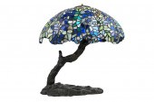TREE FORM LEADED GLASS TABLE L