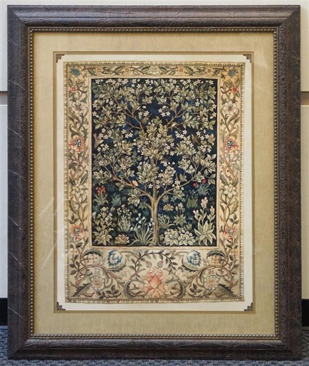 TREE OF LIFE, COLOR PRINT, FRAME: