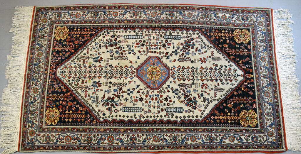 TREE OF LIFE PERSIAN SILK RUGVery