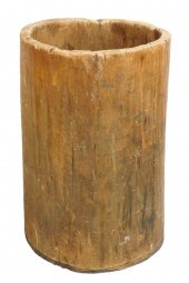 TREE TRUNK BARREL, WEAR CONSIS