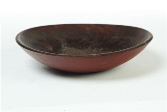TREENWARE BOWL.  American  mid 19th