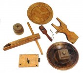 TREENWARE, EIGHT PIECES, AMERI