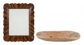 TRENCHER AND A GRAIN-PAINTED M