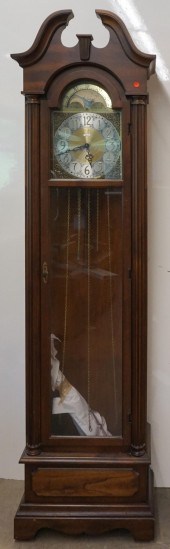 TREND CHERRY TALL CASE CLOCK H