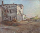 TRENTINI Guido. Oil/Canvas Boa