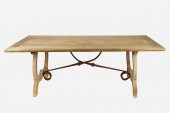 TRESTLE BASE TABLEpine with ir